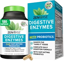 Zenwise Health Digestive Enzymes for Gut Health & Bloating Relief