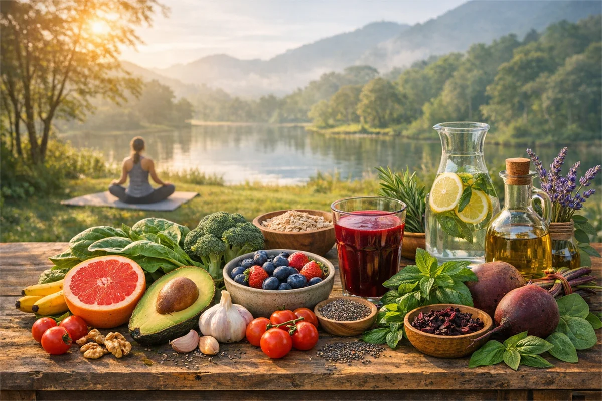 Natural Ways to Lower Blood Pressure: Nitric Oxide, Herbs & Vitamins