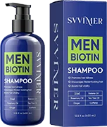 Svvimer Hair Growth Shampoo for Men - Biotin Thickening Shampoo | Amazon Product