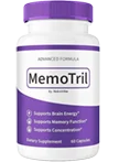 MemoTril Review - Bottle - Brain Energy | Memory Function | Concentration