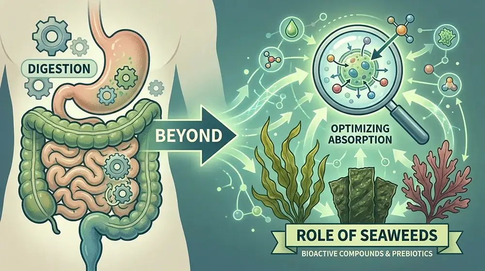 Beyond probiotics - The role of seaweeds